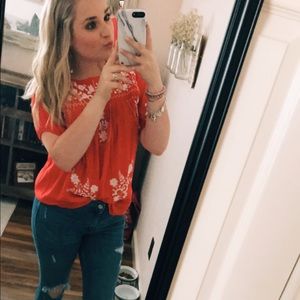 Boutique embroidered shirt